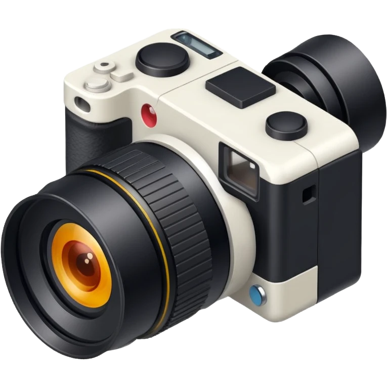 elevated 3/4 top-down isometric camera angle (≈30–35°),
camera positioned above and angled downward, emoji