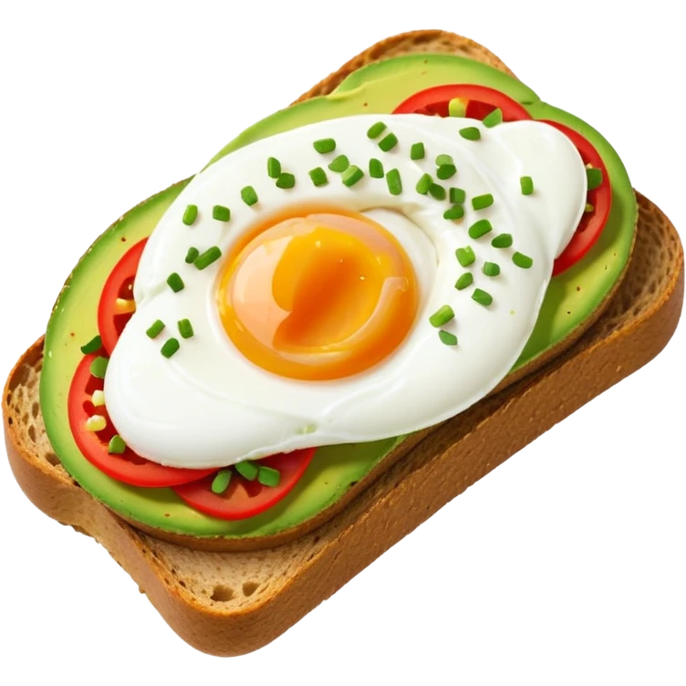beautiful avocado toast awesome meal emoji
