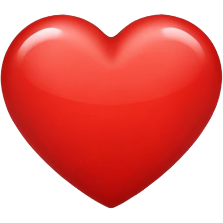 red heart emoji
