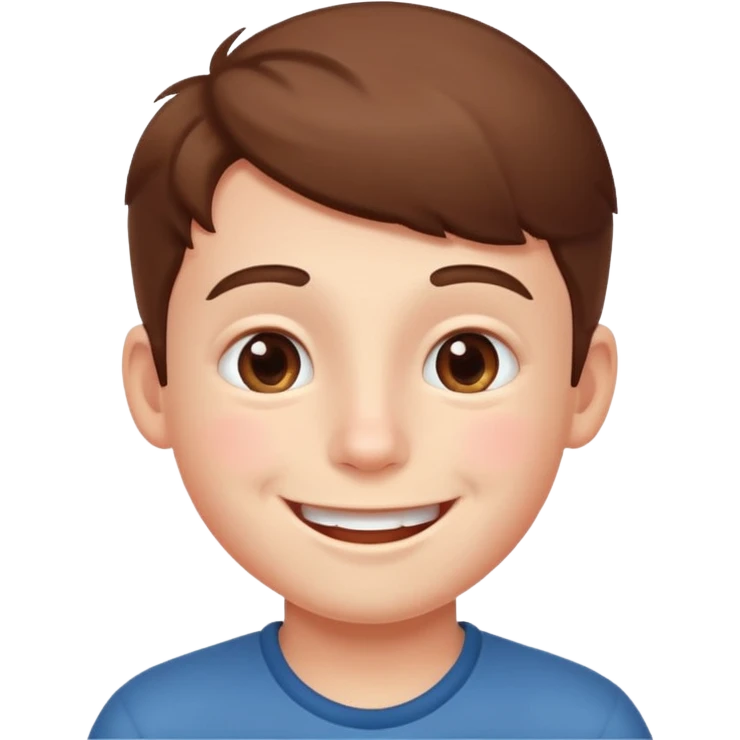 Happy boy emoji