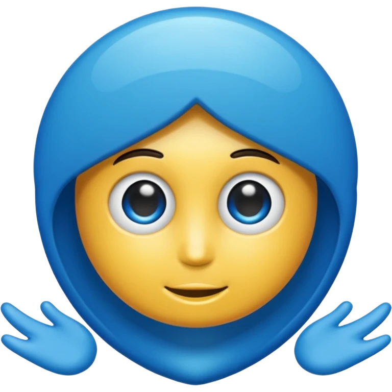 mavi tik  emoji
