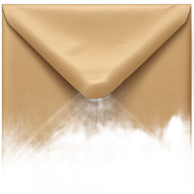brown email envelope emoji