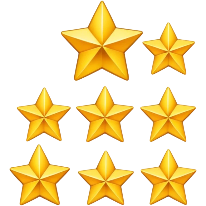 Five stars emoji