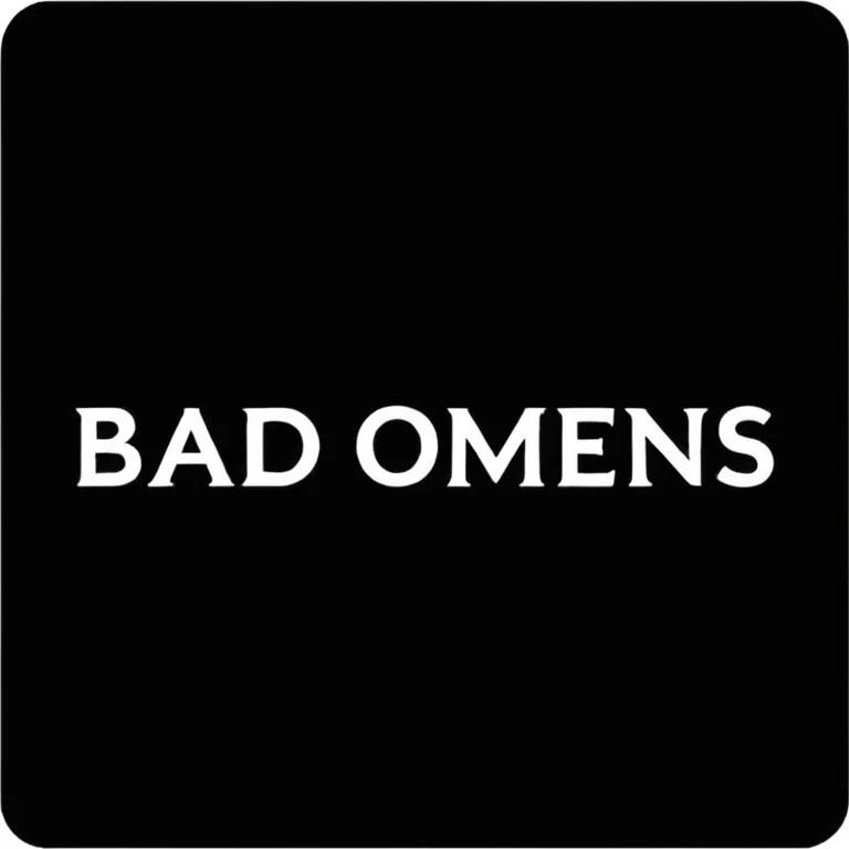 Bad Omens TEXT LOGO emoji