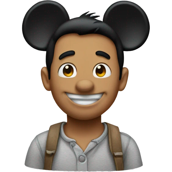 Mickey Mouse emoji
