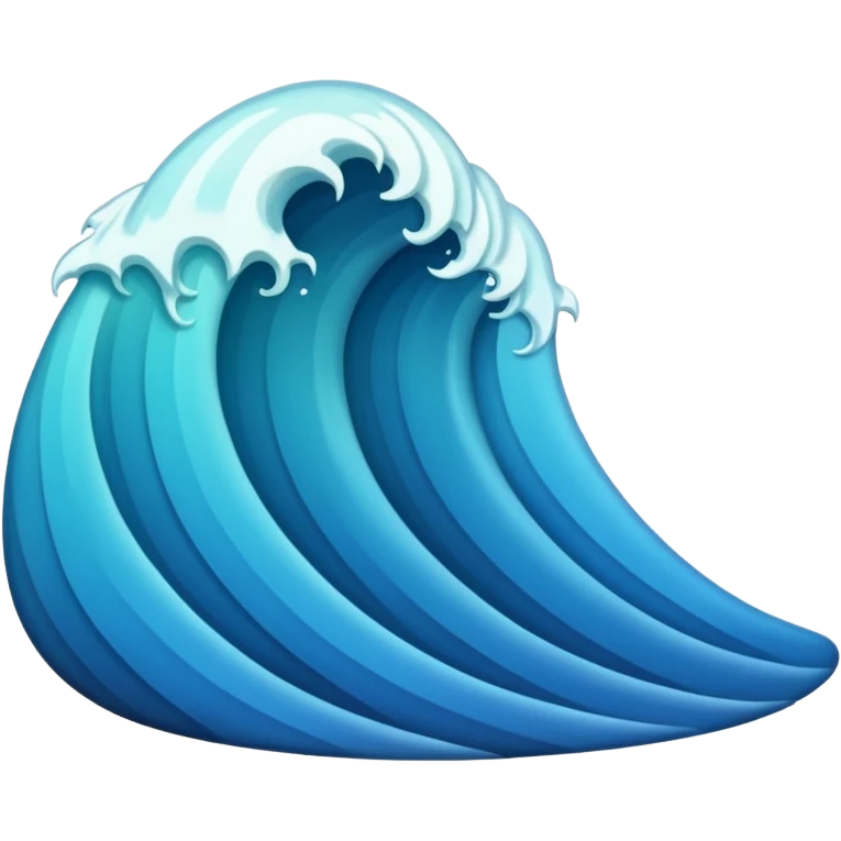 vertical wave emoji