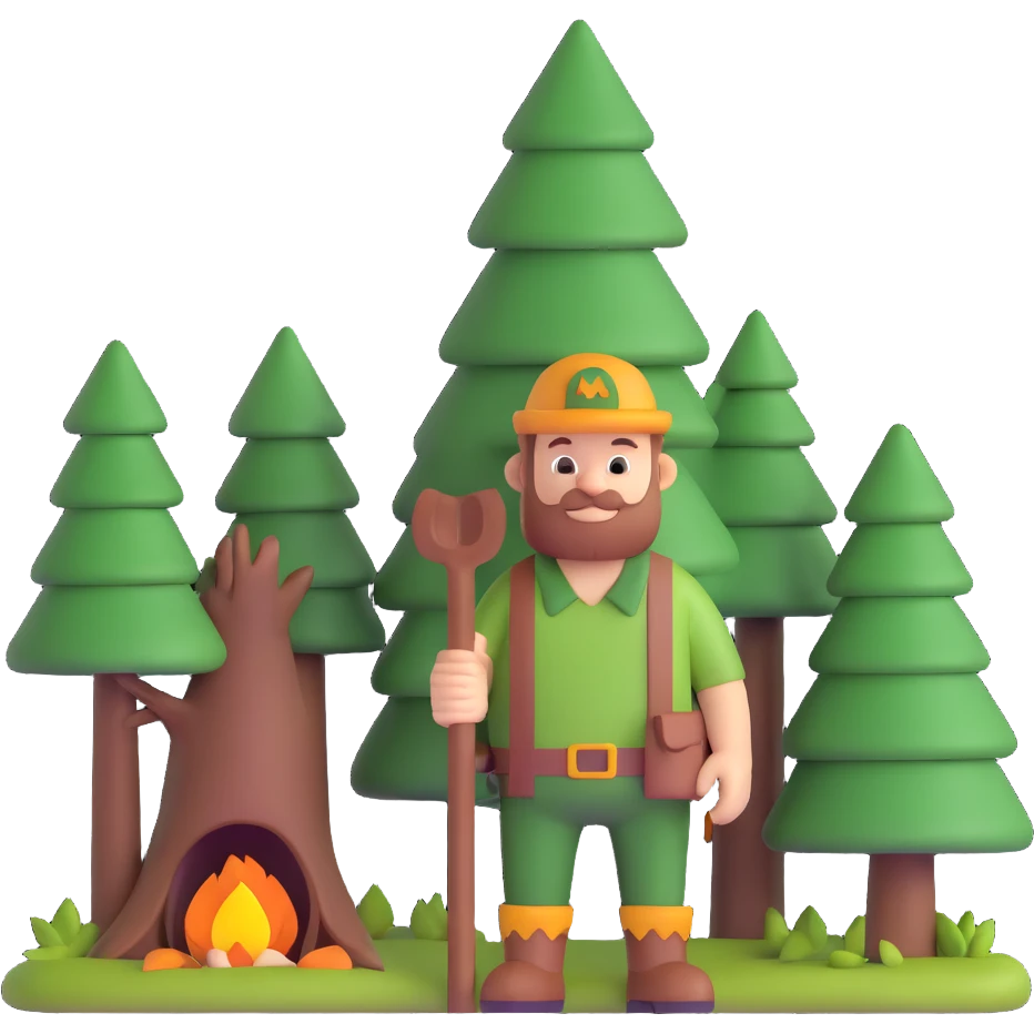 forest man emoji