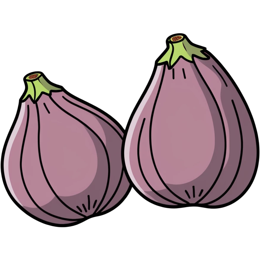 A fig fat not a chance emoji