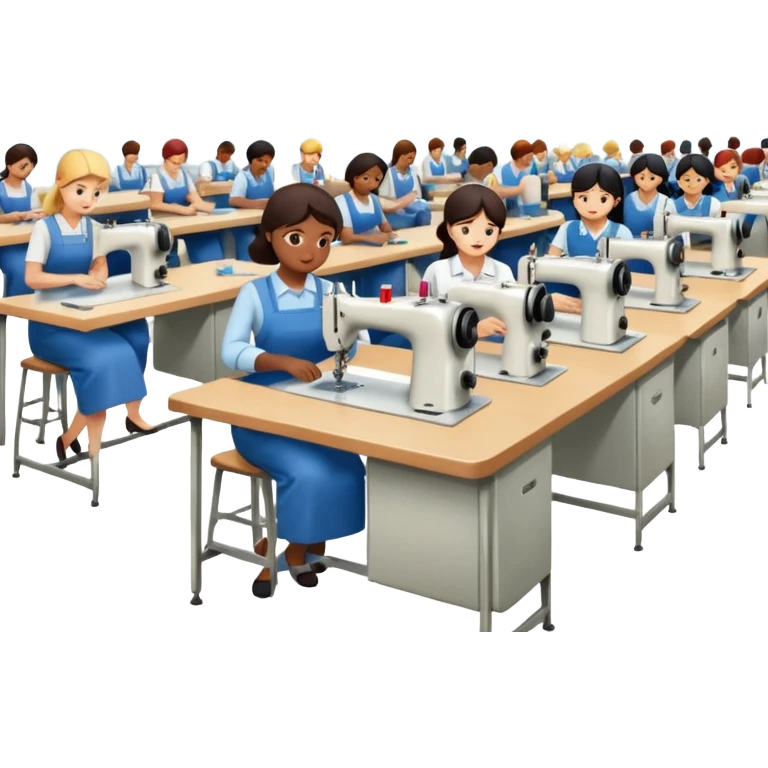 фабрика производства одежды  emoji