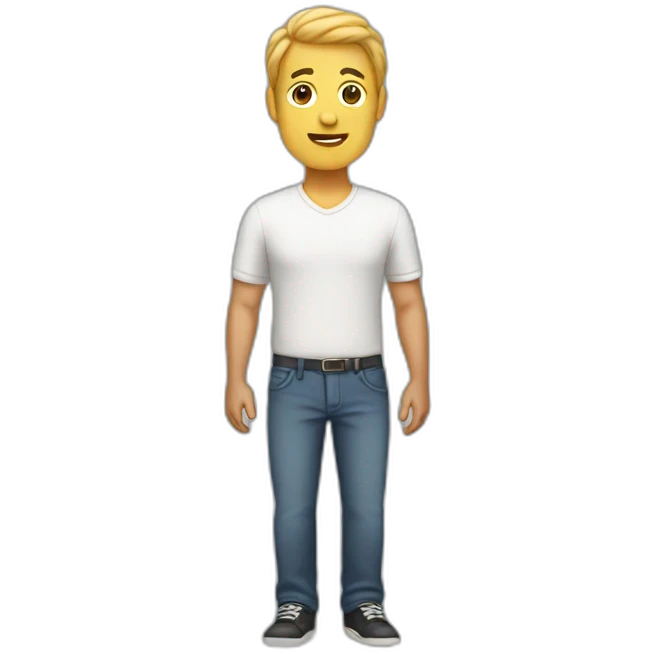 Full body man emoji