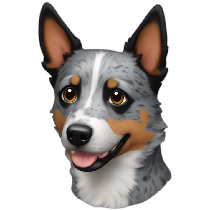 Blue heeler emoji