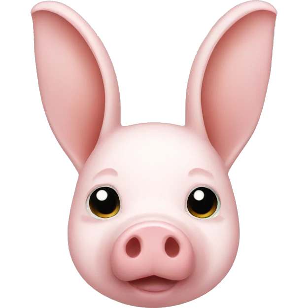 Pig rabbit  emoji