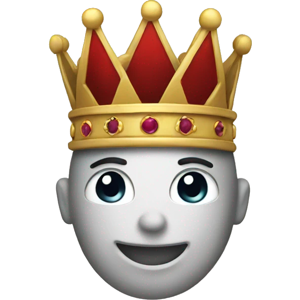 emoji with crown emoji