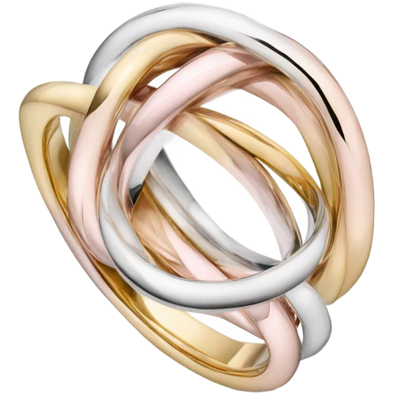cartier trinity ring emoji