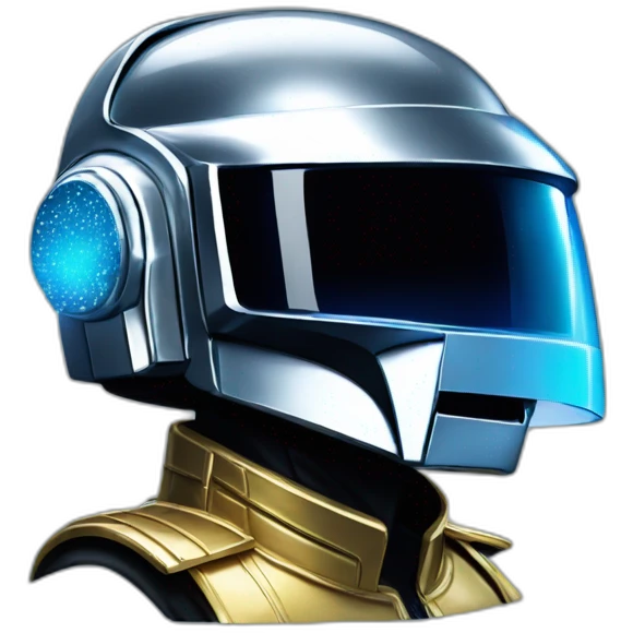daft punk blue emoji