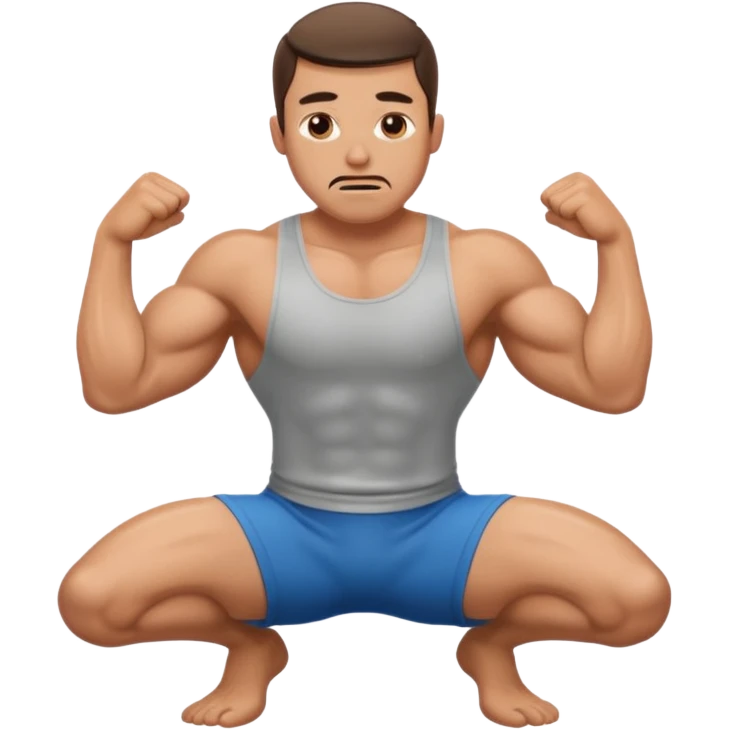 a man prostrate emoji