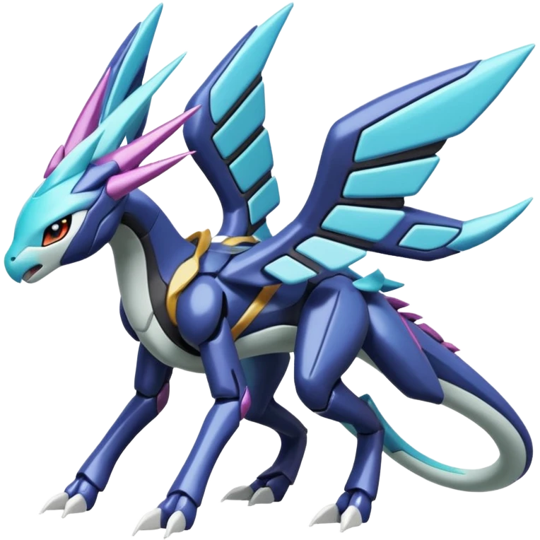 Meloetta-Genesect-Zekrom-Kyurem-Dialga-Suicune-Pteromon-hybrid emoji