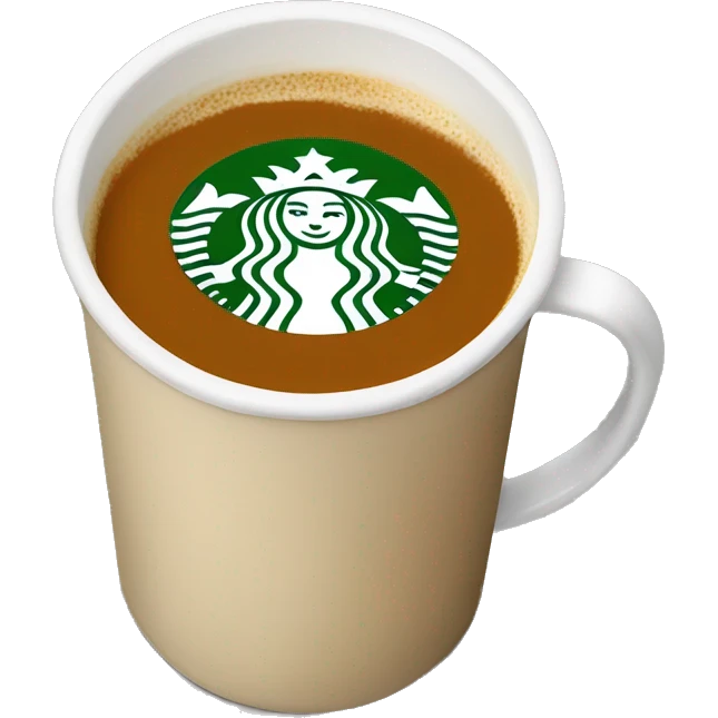starbucks pumpkin latte emoji