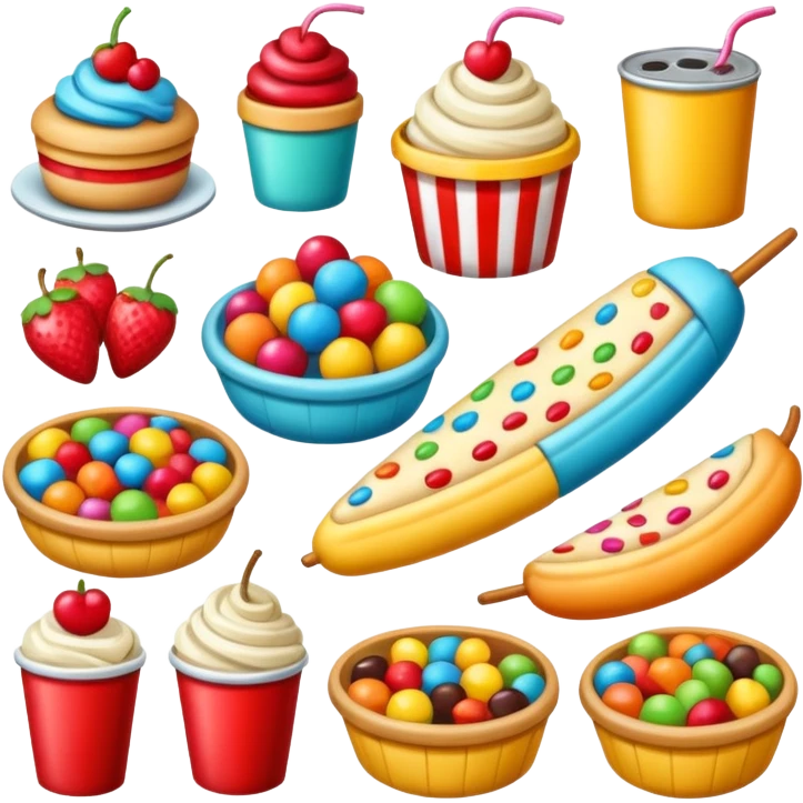 funfair snacks emoji