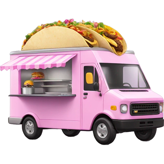 Barbie Toyota 2027 taco mini food truck  emoji