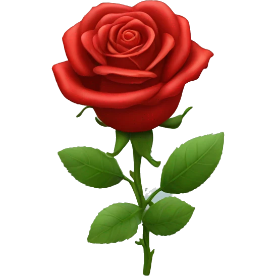 Red roses  emoji