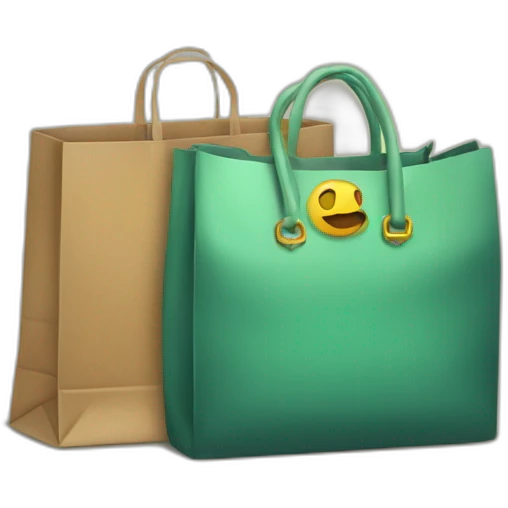 Kaiser and empty bag emoji
