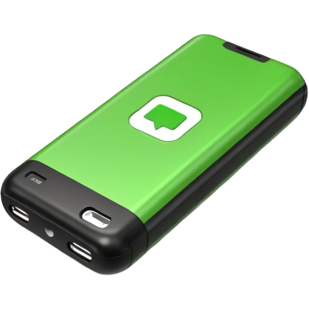 iPhone battery logo 3D emoji