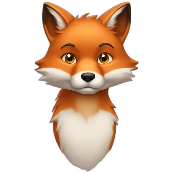 Fox sadness emoji