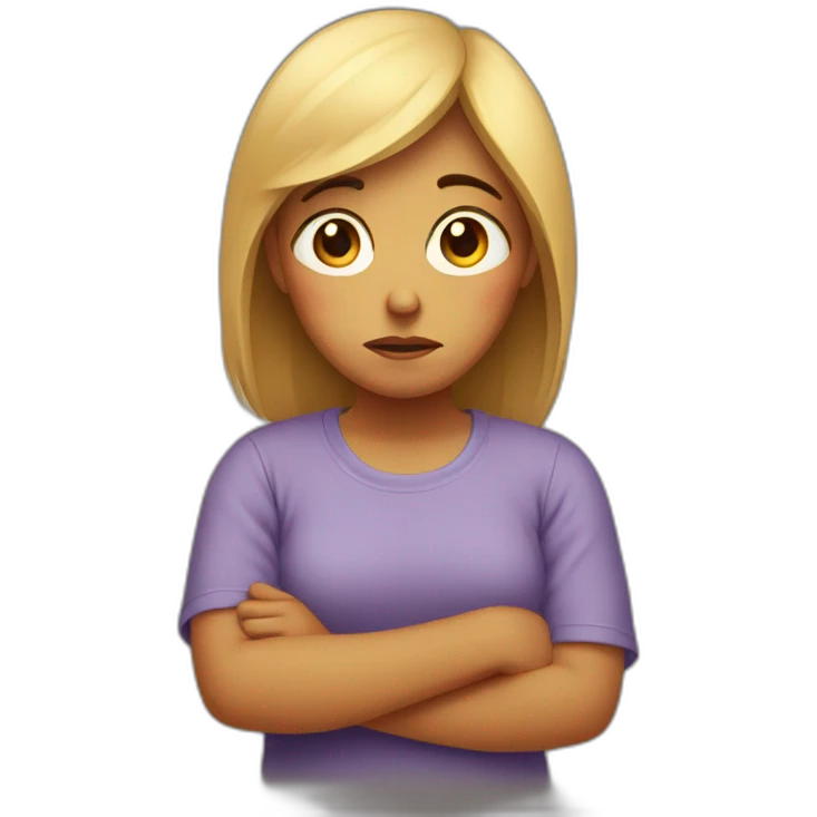 Sad mother emoji