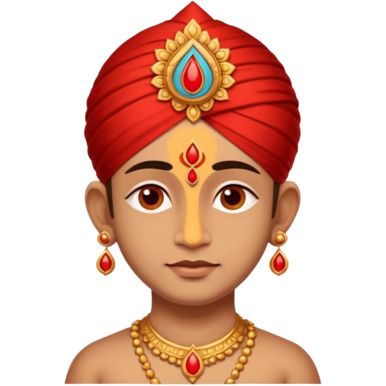 Krsna tilak emoji emoji