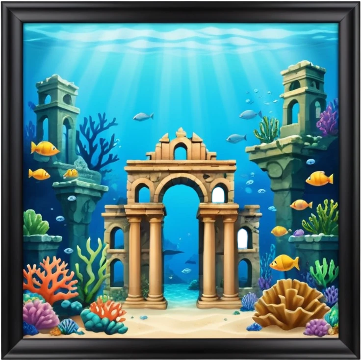 The Lost Island of Atlantis emoji