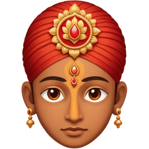 Krsna tilak emoji emoji