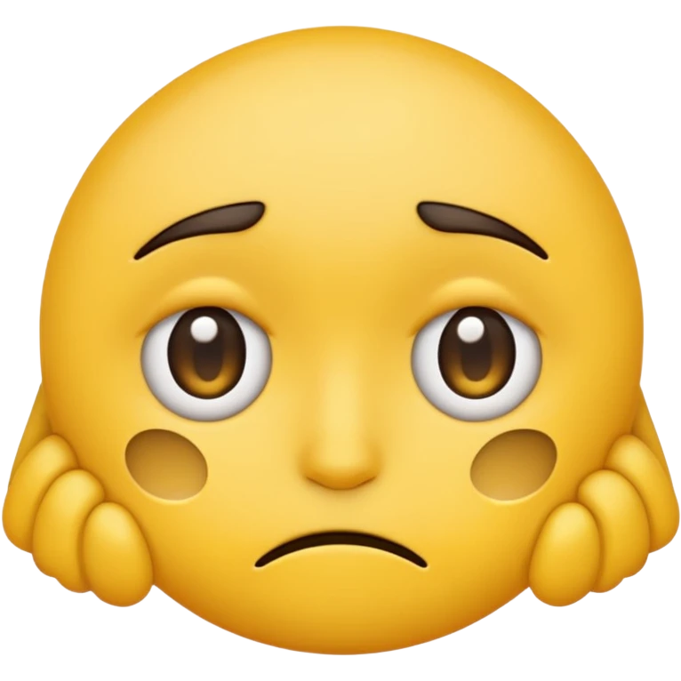 Tired emoji with dark circles under eyes from lack of sleep emoji