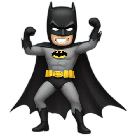 Batman dancing emoji