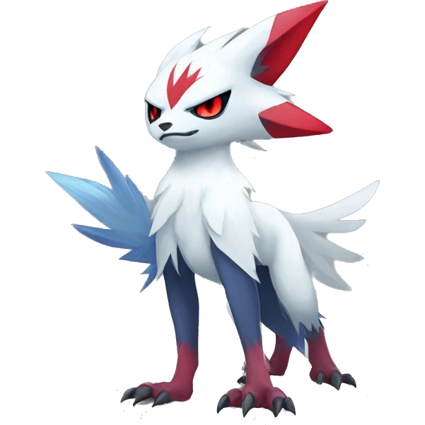 Cool Edgy Absol-Zangoose-Sneasel-Quilava, full body emoji