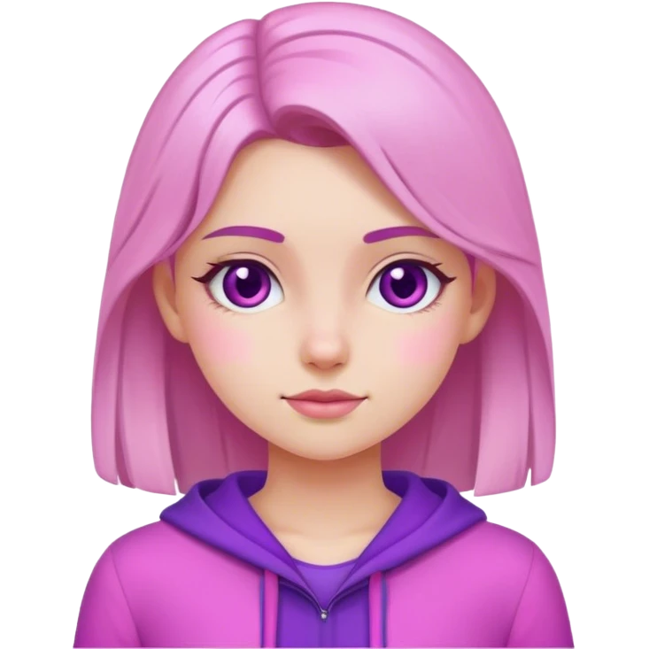 lily pink purple emoji