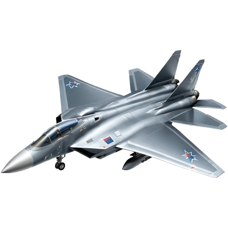 Sukhoi su-57 jet emoji