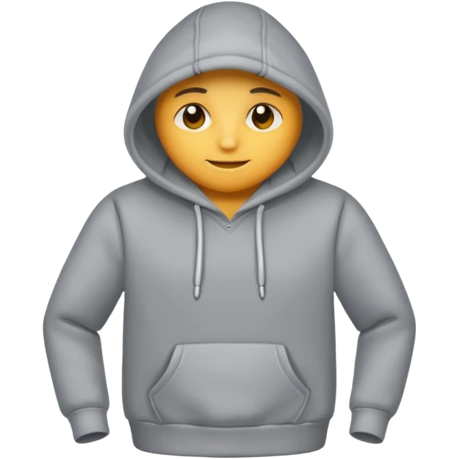 Hoodie emoji