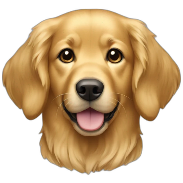 Golden-retriever, female emoji