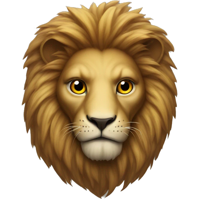 lion alien with a keyhole on his forehead emoji