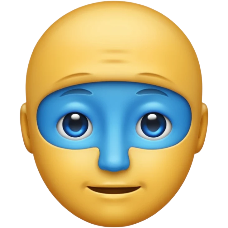 oohh blue face emoji emoji