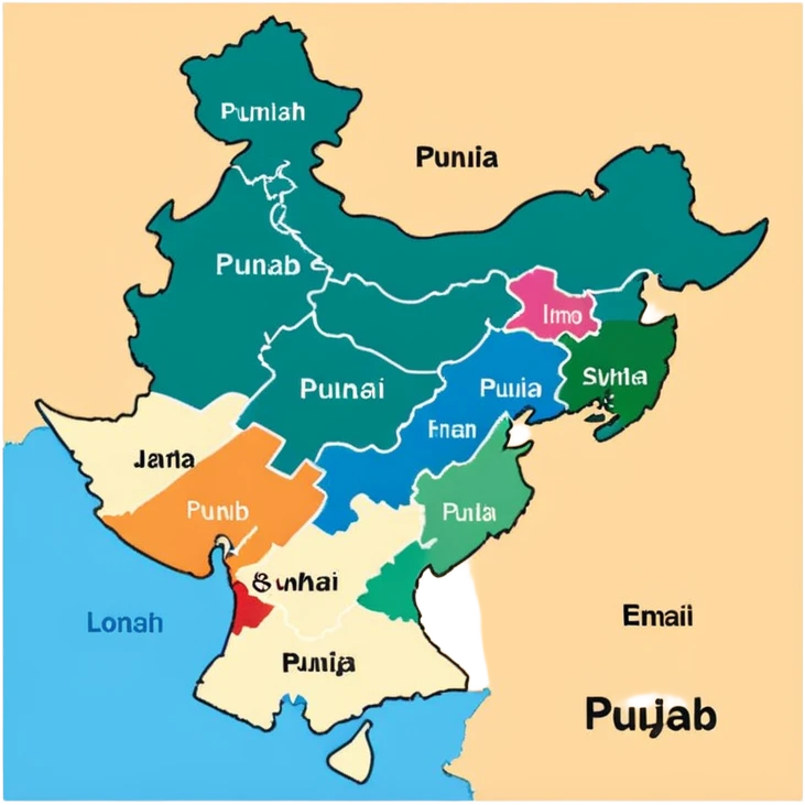 Punjab map emoji