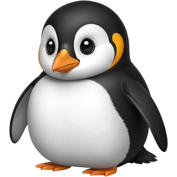 side eyeing penguin  emoji