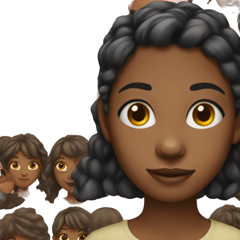 black girl  emoji