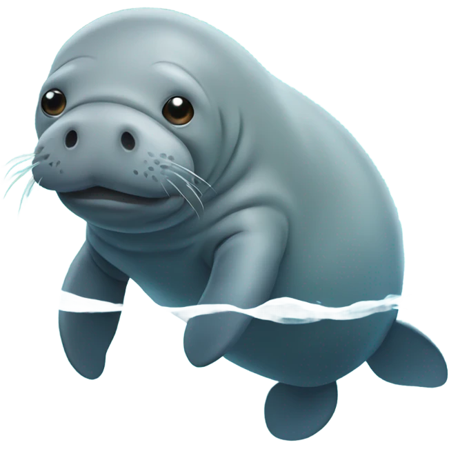 Manatee emoji