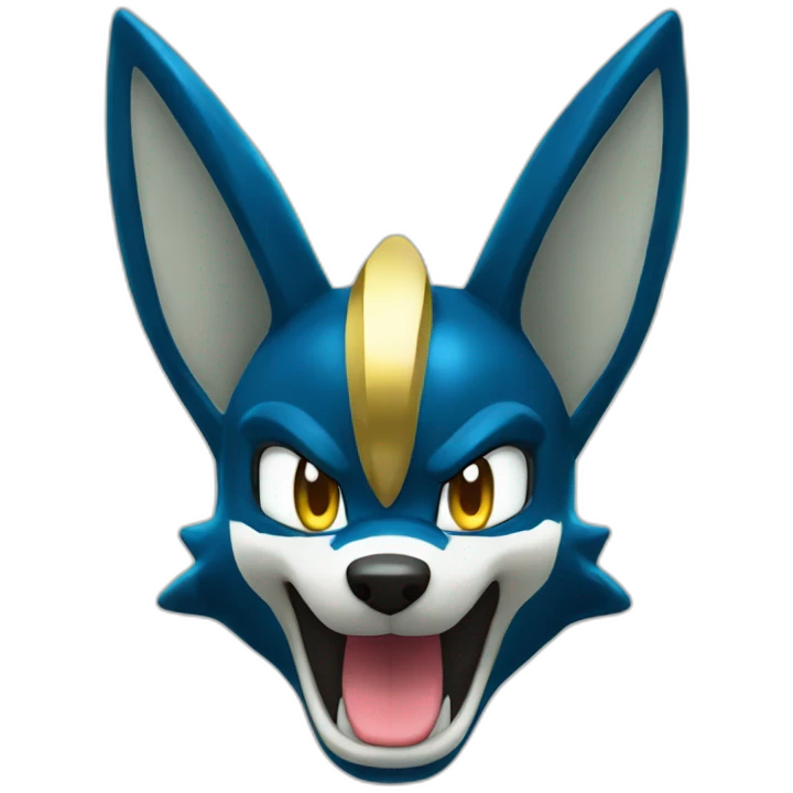shiny lucario emoji