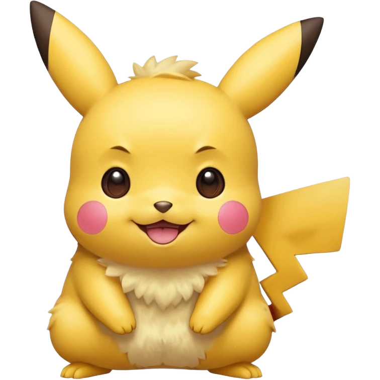 cute pikachu emoji
