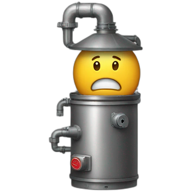 hugging boiler emoji