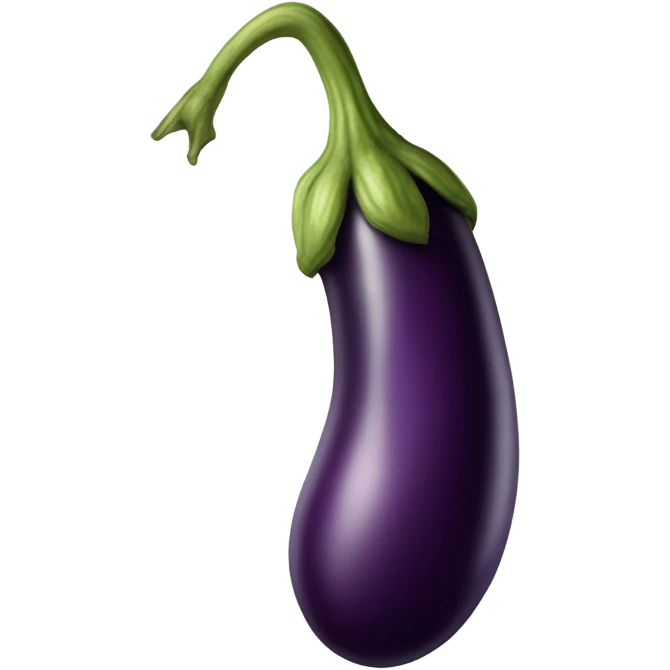 Huge egg plant emoji
