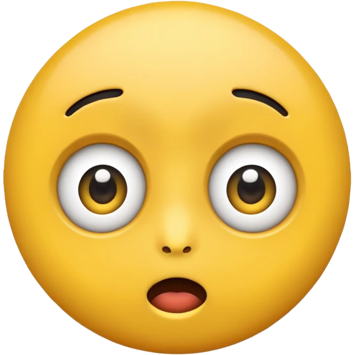 surprised face emoji emoji